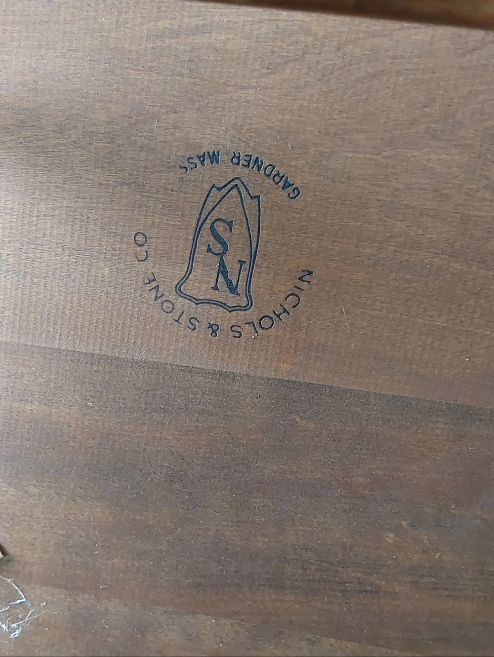 Vintage Nichols & Stone Maple Gardner Mass
